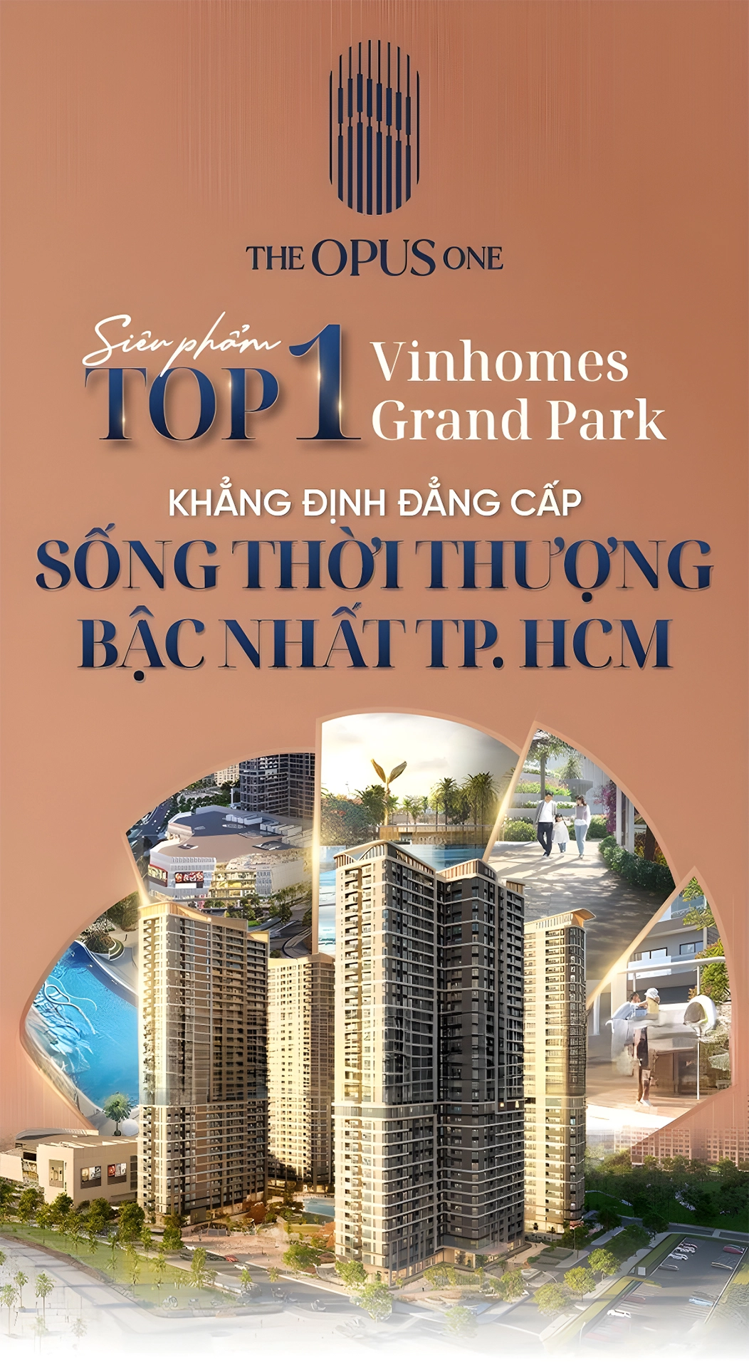 Banner phối cảnh tổng thể The Opus One