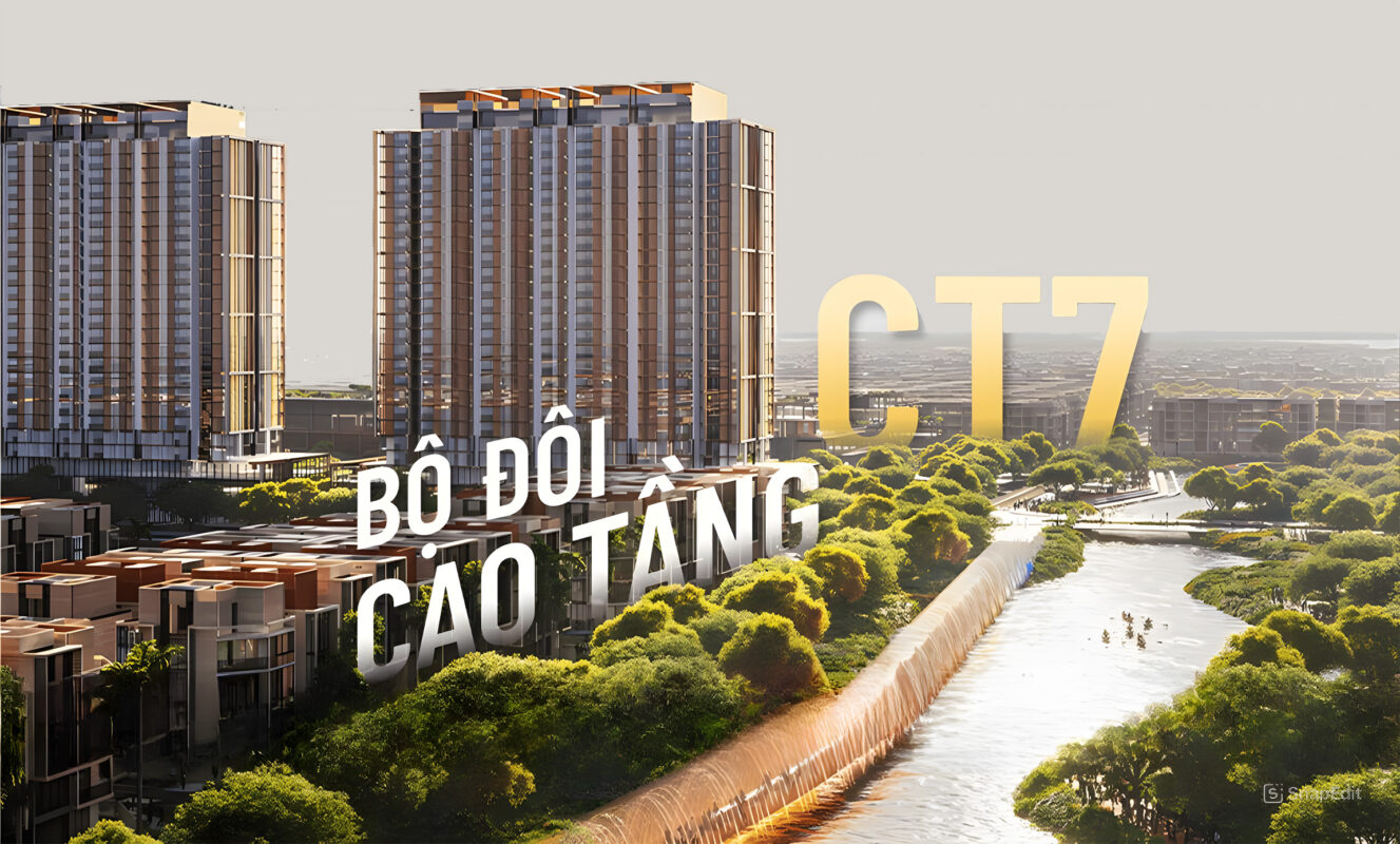 Phối cảnh phân khu căn hộ CT7 The Global City