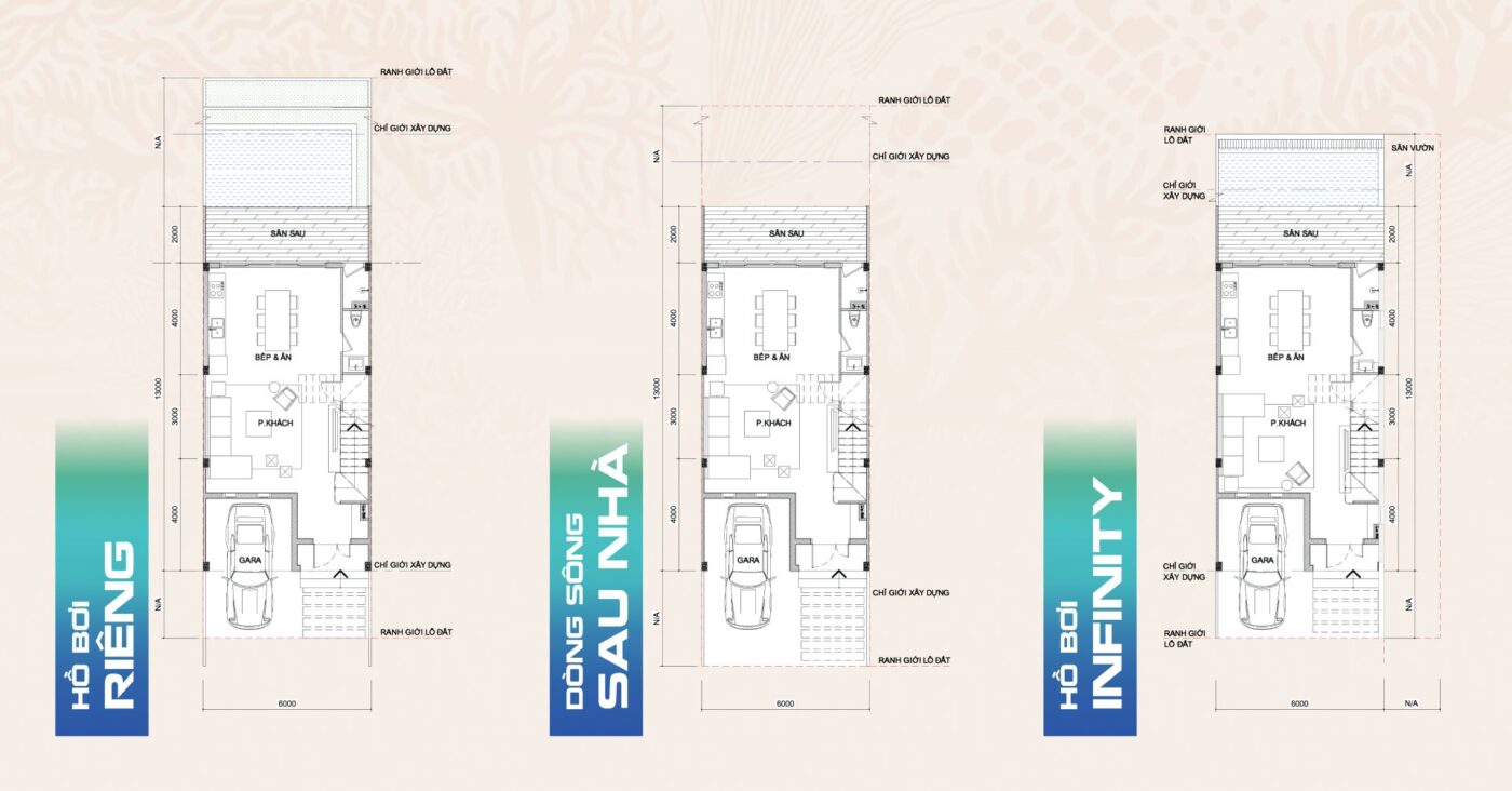 Layout mặt bằng sông town caraworld cam ranh