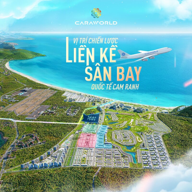 Vị trí liền kề sân bay quốc tế Cam Ranh CaraWorld