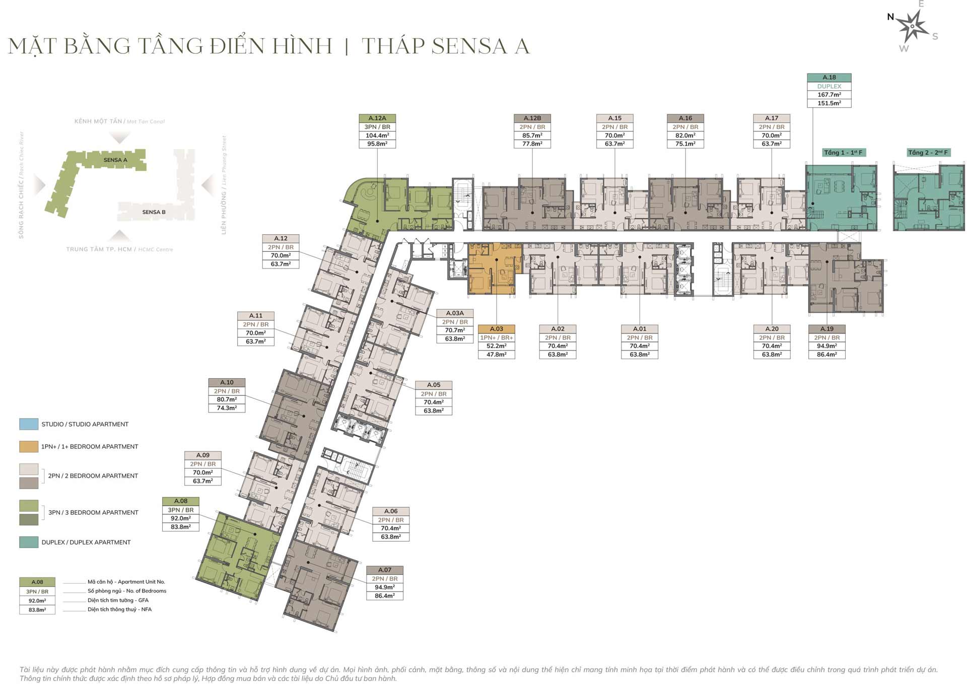 Mặt bằng tầng Imperia Sensa Park