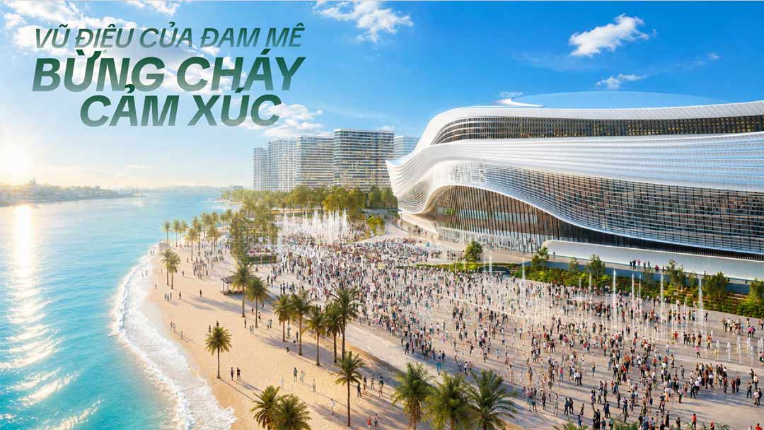 nhà hát sóng xanh vịnh tiên
