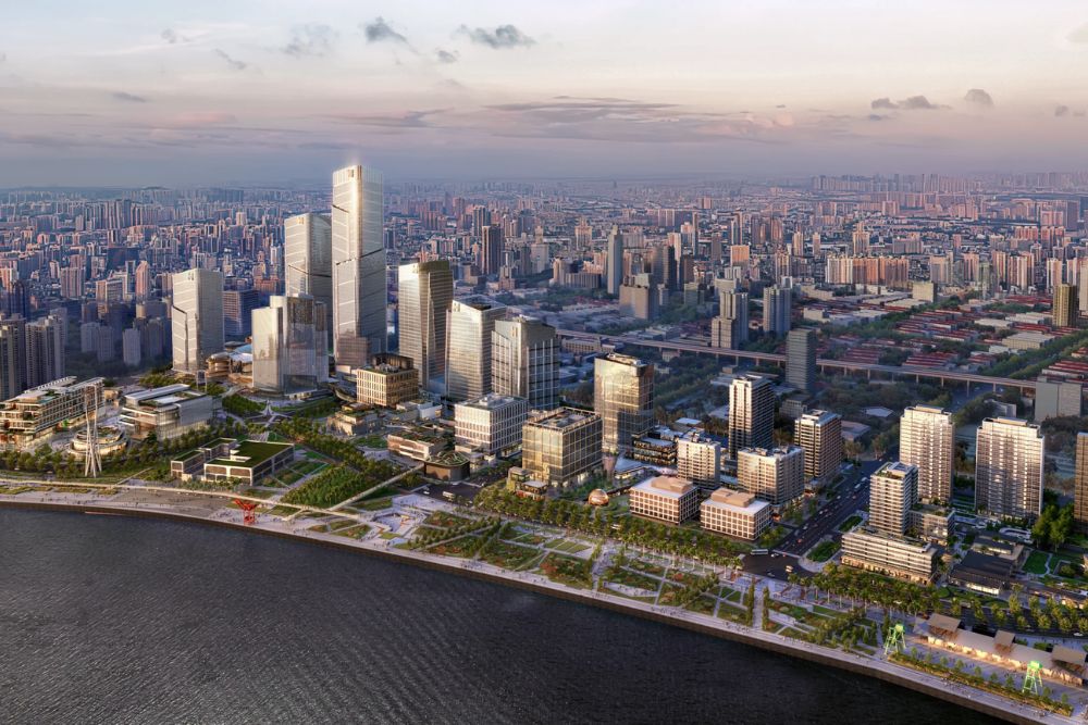 West Bund Central là minh chứng điển hình cho mô hình siêu đô thị phức hợp mặt nước, nơi hạ tầng hiện đại hòa cùng nhịp thở sinh thái ven sông